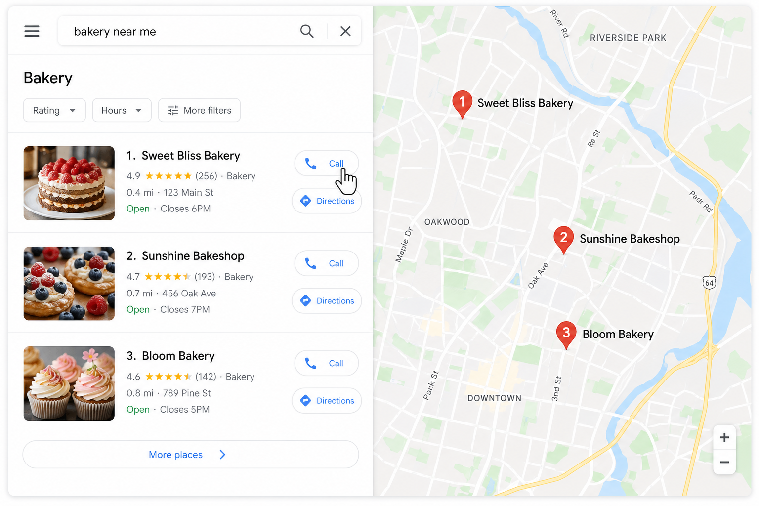 Google Search Rankings Website Design for Local Businesses